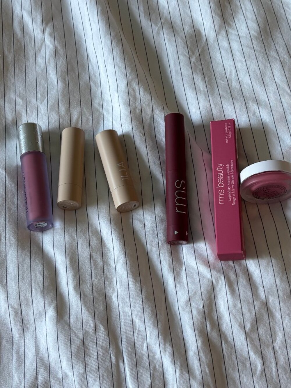 Lot of 6 clean beauty lip colors